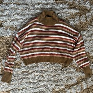 Rhythm Cropped Knit Sweater